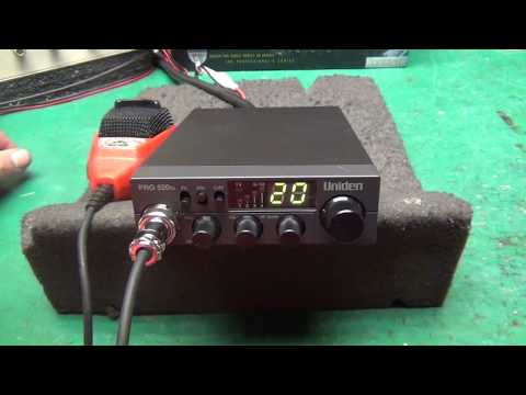 Uniden Pro 520XL Tune-Up Report