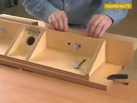 Der mobile Frästisch im Einsatz