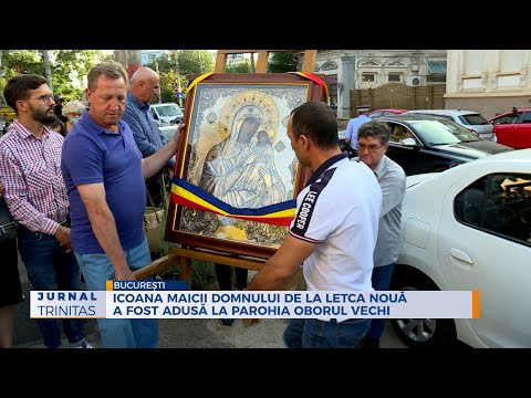 Icoana Maicii Domnului de la Letca Nouă a fost adusă la Parohia Oborul Vechi