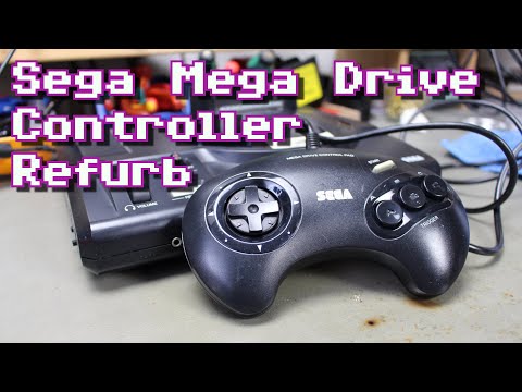Sega Mega Drive Controller Restoration