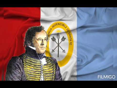 DIEGO ZALAZAR "HIMNO DE SANTA FE". Letra y música Diego Zalazar.