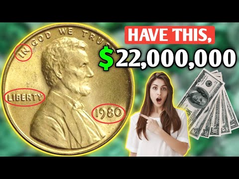 1980 Error Lincoln Memorial One Penny Coin Value | How Much is a 1980 Penny Worth Money