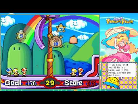 Toad Shot music,  in game version: Super Princess Peach OST