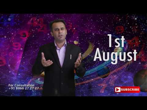 Astrological Prediction for the Person Born on 1st August | Astrology Planets