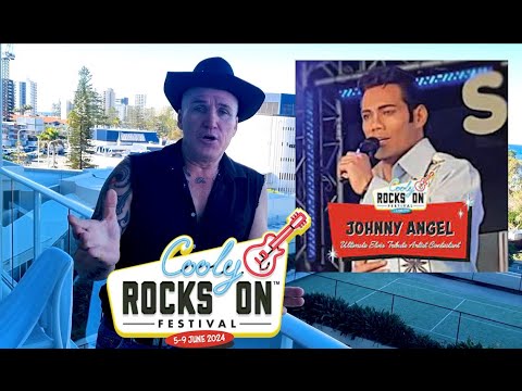 Let's meet Johnny Angel, the Pacific Elvis impersonator, at Cooley Rock on festival 5 - 9 June 2023