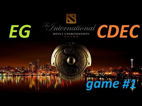 EG vs CDEC the International 5 final game #1