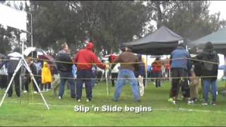 preview picture of video 'Slip 'n Slide at the 2010 CIF-San Diego Section Cross Country Championships'