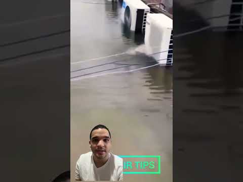 Vídeo: Tem problemas? Ar-condicionado submerso: 5 riscos reais