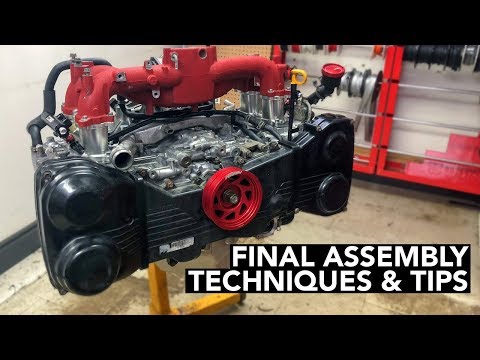 SUBARU Engine Rebuild - Long Block Assembly - Part 2