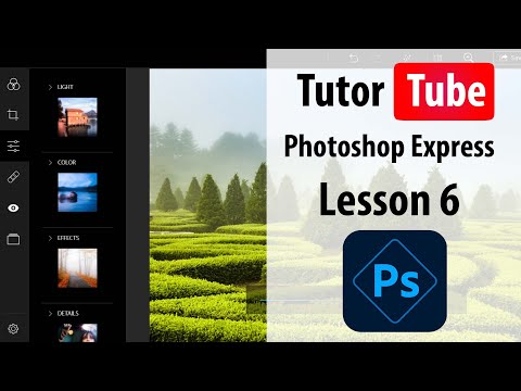 Adobe Photoshop Express Lesson 1 Opening Images from Photo Library