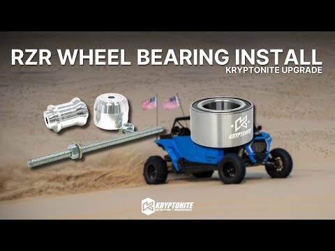How to Upgrade Your RZR with Kryptonite Bearings – Full Install Guide