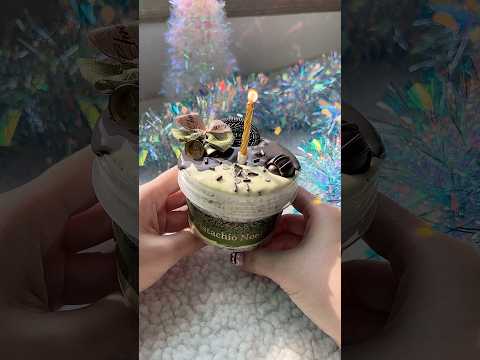 피스타치오노엘 Pistachio Noel 🍰💚🖤 #slime #슬라임 #sg슬라임 #sgslime #피스타치오노엘 #PistachioNoel