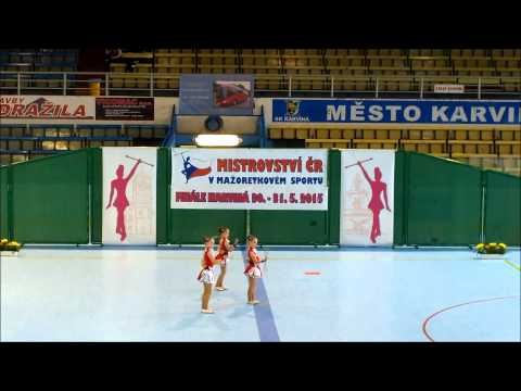 ELITÉ OSTRAVA, 2015, trio kadetky