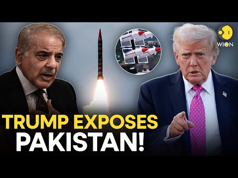 Trump Exposes Pakistan LIVE: US President REVEALS Islamabad's Nuclear Weapons Testing Secret | WION