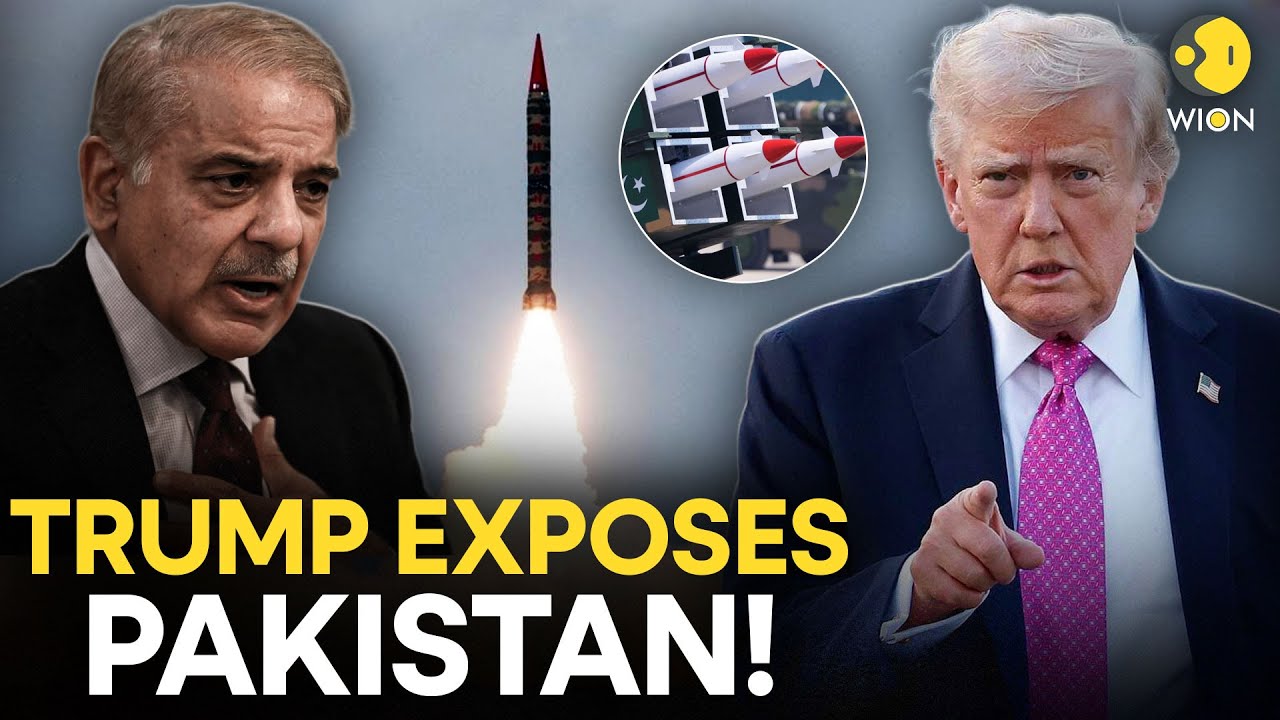 Trump Exposes Pakistan LIVE: US President REVEALS Islamabad's Nuclear Weapons Testing Secret | WION