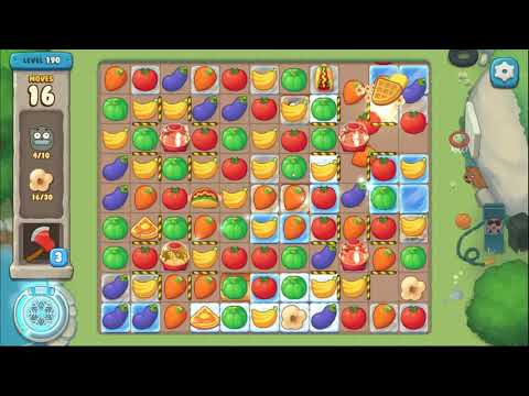 We Bare Bears match3 repairs level 190