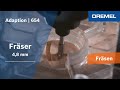 Dremel Fräser (HSS) 4,8 mm Video
