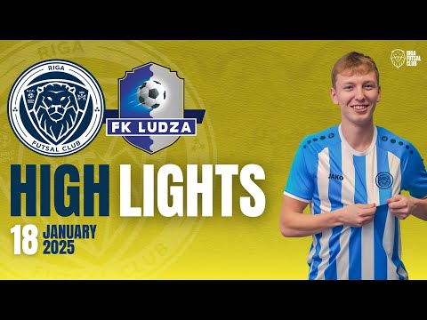 18.01.2025 Riga Futsal Club vs. FK Ludza I HIGHLIGHTS