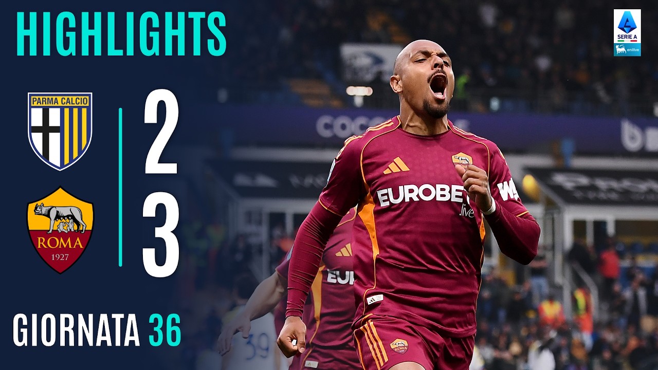 Malen La Vince all’Ultimo dal Dischetto! | PARMA-ROMA 2-3 | HIGHLIGHTS | SERIE A ENILIVE 2025/26