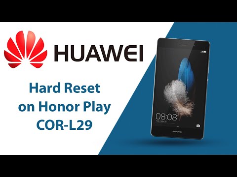 How to Hard Reset on Honor Play COR-L29?