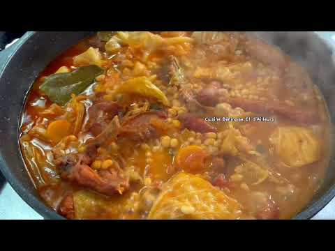 Doyiwè // cassoulet aux légumes, poulet bicyclette et saucisses fraîches
