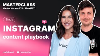 Metricool x HypeAuditor: Instagram Content Playbook