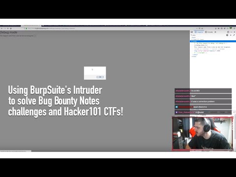Using BurpSuite's Intruder to find bugs and solve Bug Bounty Notes & Hacker101 CTFs