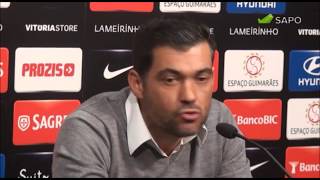 Sérgio Conceição chama 'Filho da Puta' a árbitro (29/4/2016)
