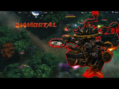 Znooki 15 Minute Immortal Chipper | HoN Gameplay