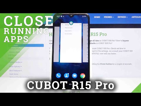 How to Deactivate Running Apps in CUBOT R15 Pro – Optimize Device