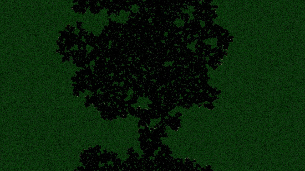 Forest Fire Model at 60%