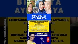 Download lagu BIODATA AYU SORAYA PENYANYI DANGDUT SENIOR #profil #faktamenarik #shorts #fyp mp3