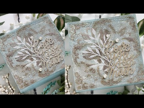 Try it OUT! NEW Technique with Brutus Monroe Glitter Glaze: Mixed Media with Shari