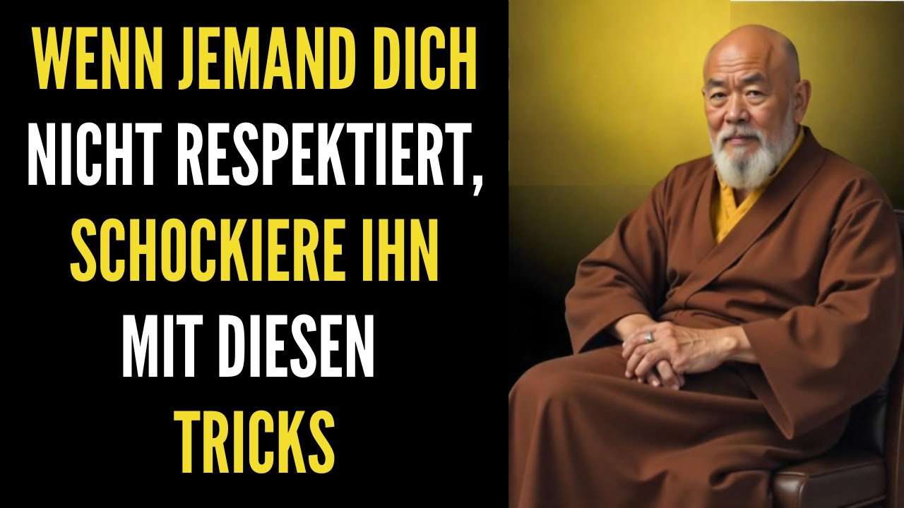 Wenn jemand Ihnen gegenüber respektlos ist, schockieren Sie ihn mit diesen Tricks – Lehren des Zen u