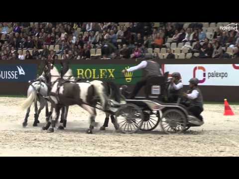 Koos de Ronde FEI World Cup Geneve 2011 Winning Round