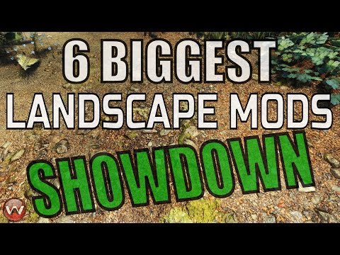SKYRIM'S 6 BIGGEST LANDSCAPE TEXTURE MODS COMPARED! Who takes the CROWN??