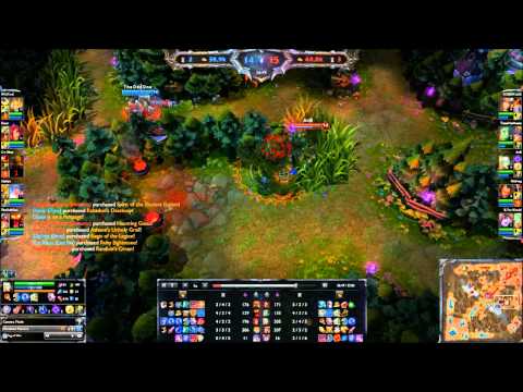 High ELO Commentary 40  TheOddOne jungle Cho'Gath with Wildturtle Ezreal