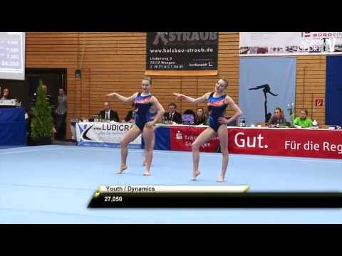 Acro Cup Albershausen 2013 Womens Group Dynamics Dresdner SC Germany Youth - Arndt Liebelt Schmalfuß