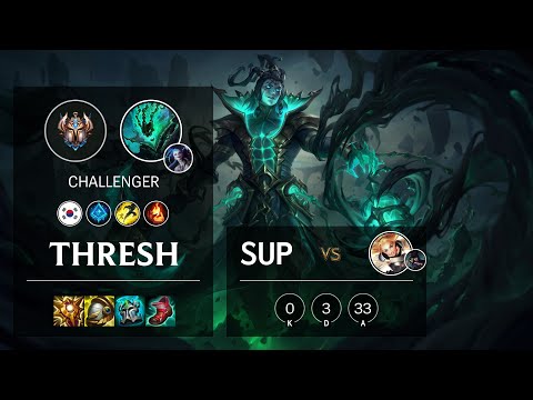 Thresh Support vs Lux - KR Challenger Patch 11.24