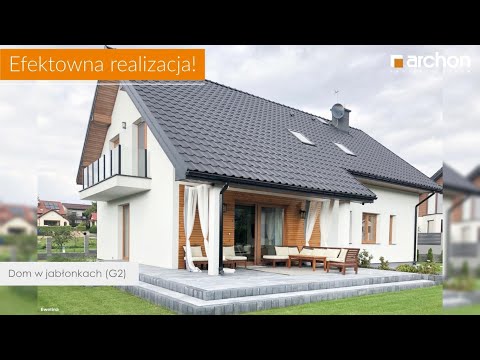 Dom w jabłonkach (G2) – Efektowna realizacja I ARCHON+ Projekty Domów