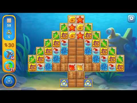 Fishdom NEW EVENT - level 3 of 10 Gameplay (iOS Android)
