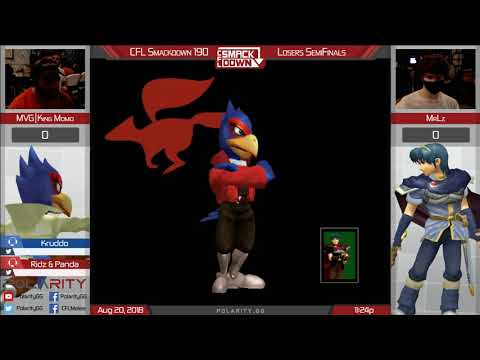 CFL Smackdown 190 Melee - MVG King Momo (Falco) vs MrLz (Marth) - Losers Semis