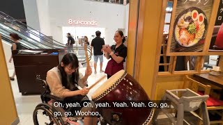 マニラで太鼓を叩く ヤマタノナデシコ