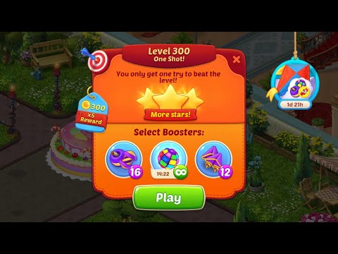 Homescapes level 300 - one shot level - was it worth spending the coins on it?