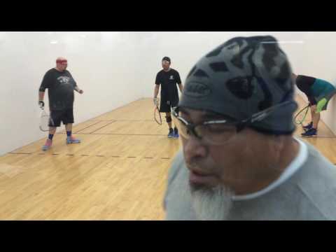 Racquetball 5/9/16 7:47 am Double Lery - Ben VS Tim - Stac