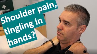 When shoulder pain and pins and needles in the hands turn out to be a real pain in the neck