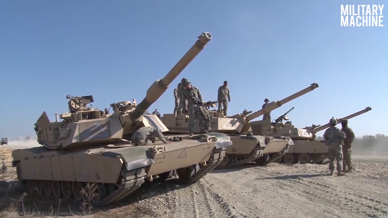 Tank Movement Exercises (Military Machine)