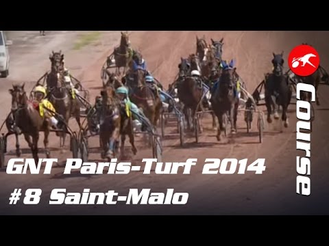 Grand National du Trot Paris-Turf 2014 - Etape 8 Saint-Malo - La course