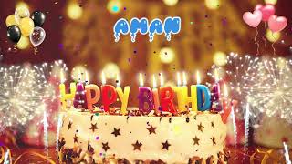AMAN Birthday Song – Happy Birthday Aman