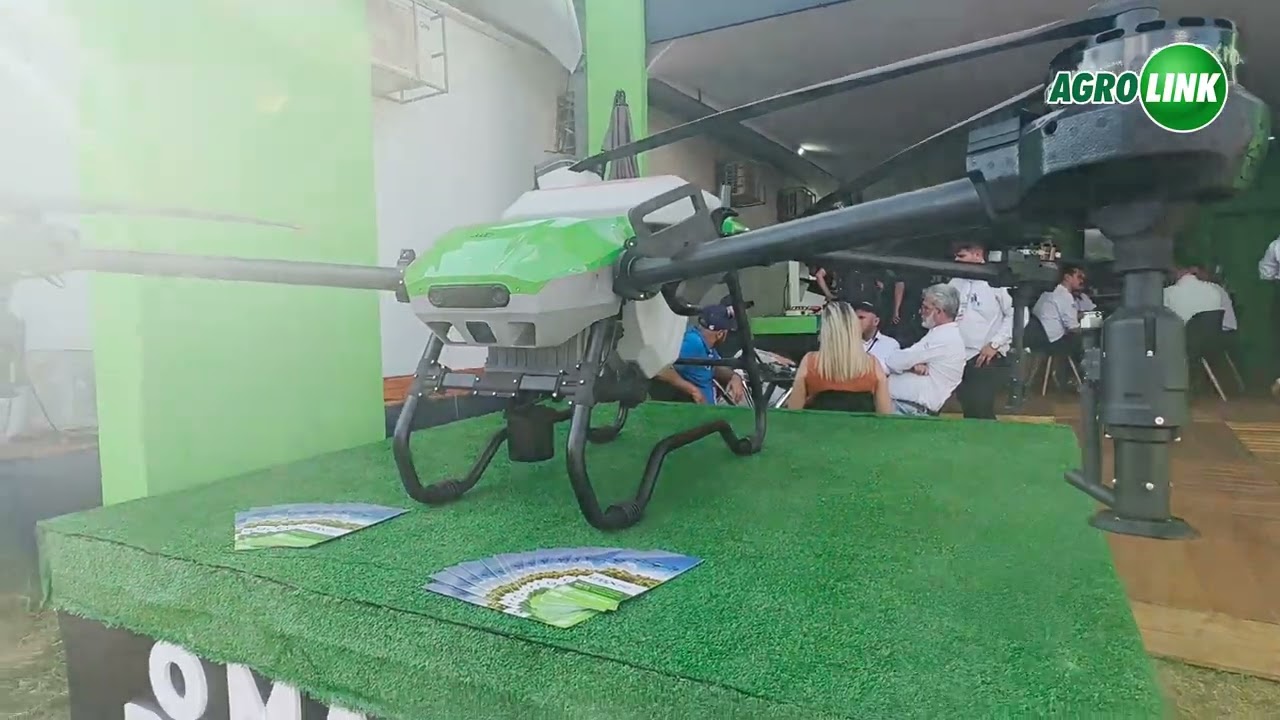 Lançamento do maior drone pulverizador, GT-60.